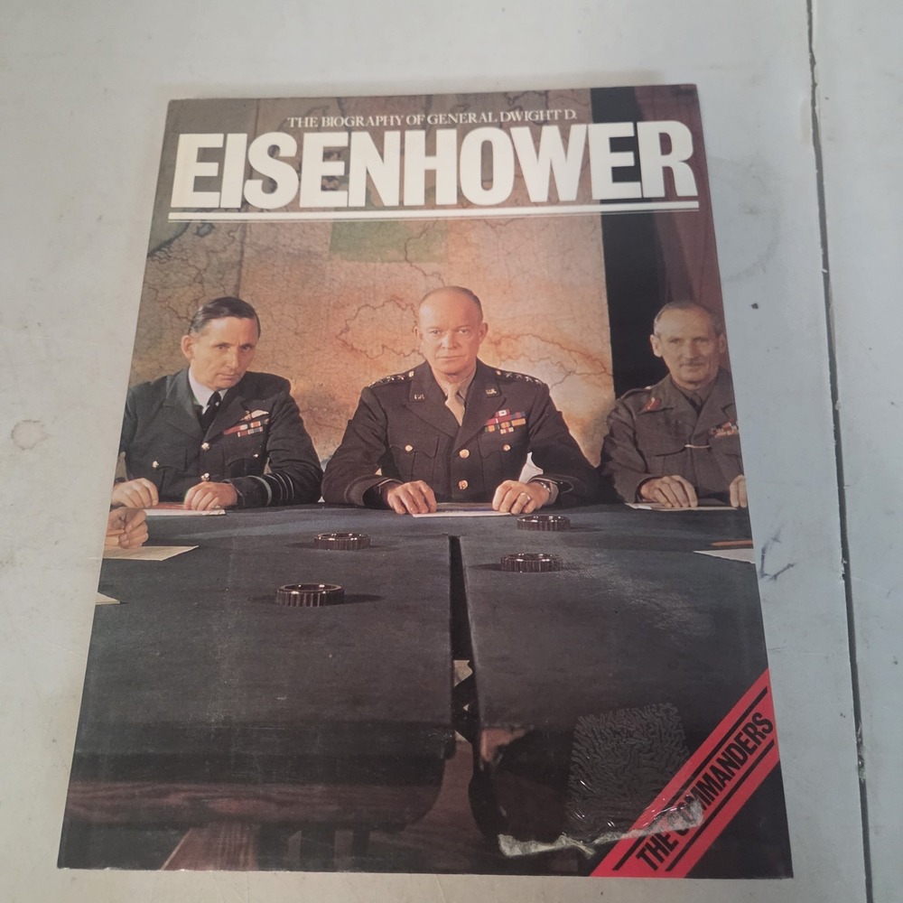 The Biography of General Dwight D. Eisenhower Hardcover Alan Wykes 1982 WWII